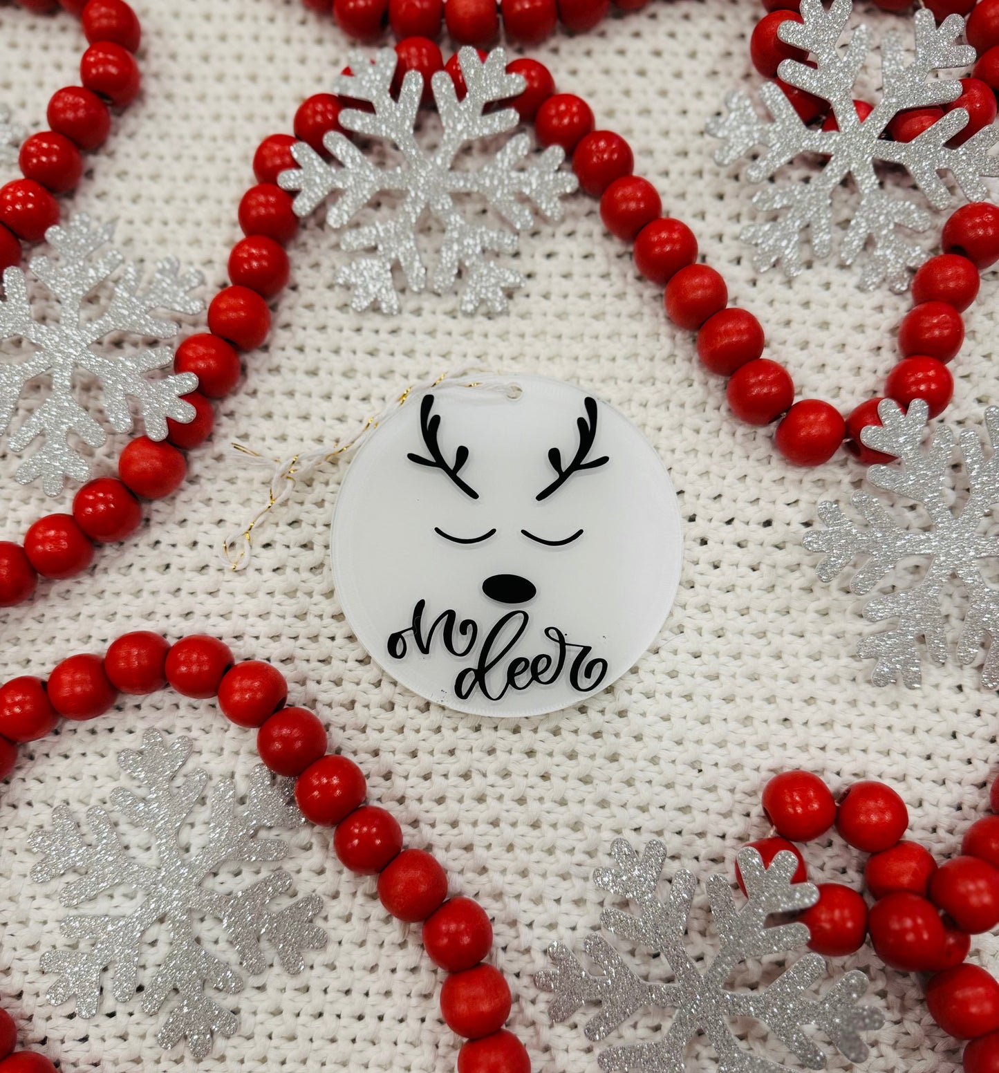 Oh Deer Ornament