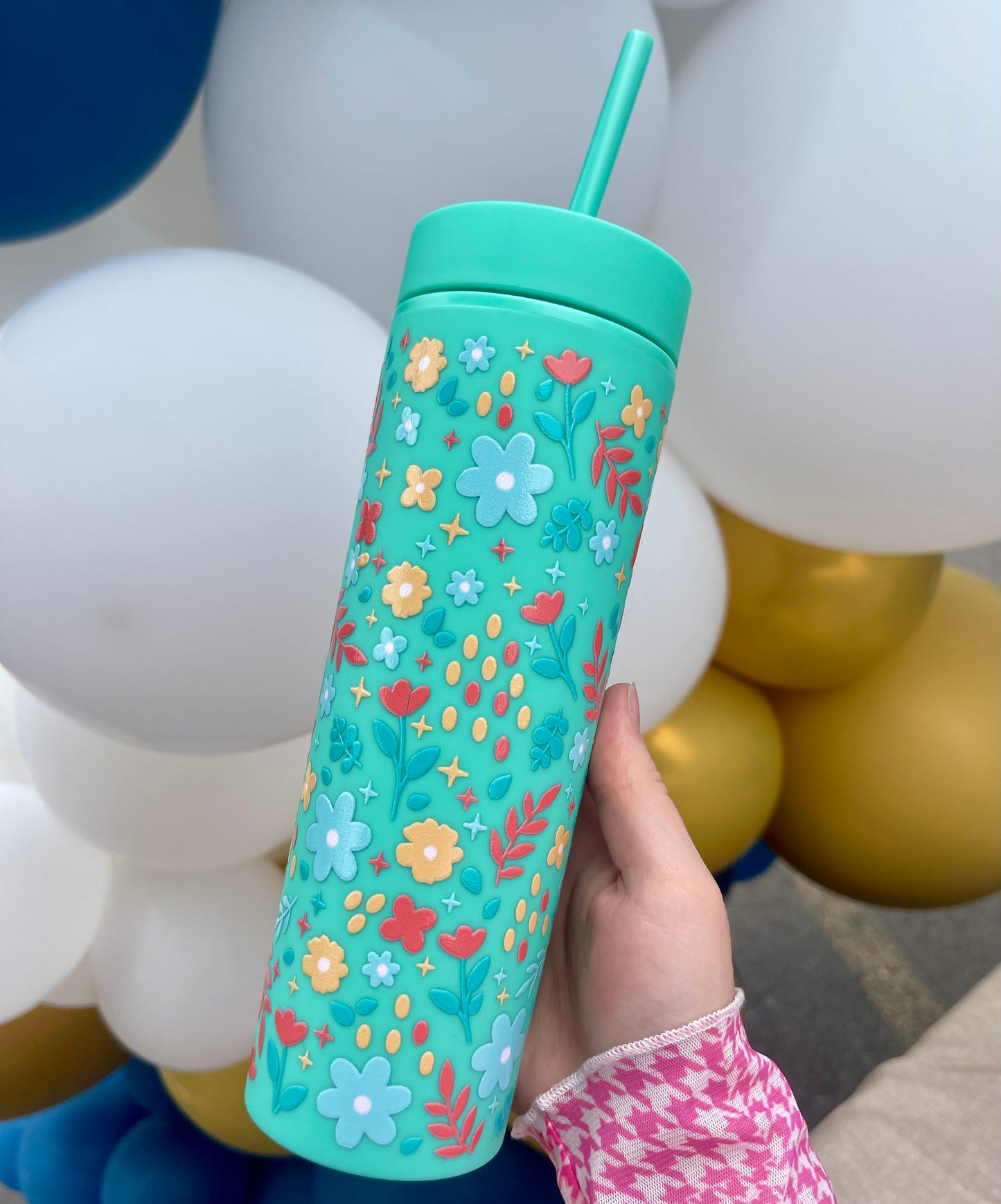 Floral Tumbler