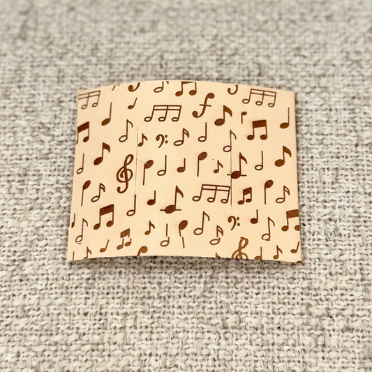 Light Brown Leather Piece - Music